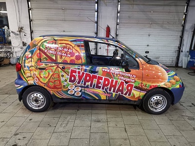 Оклейка каршеринг, автошколы, такси